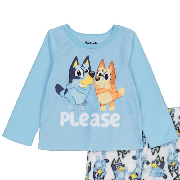 Bluey Pajamas Baby Boy Bluey Please Pajama Set Size 8 Months Poshmark